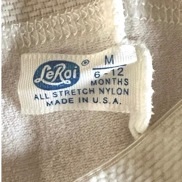 Vintage Madonna Baby Boy Christening set. Onsie, vest, cap, tights, smock in box - Picture 5 of 8